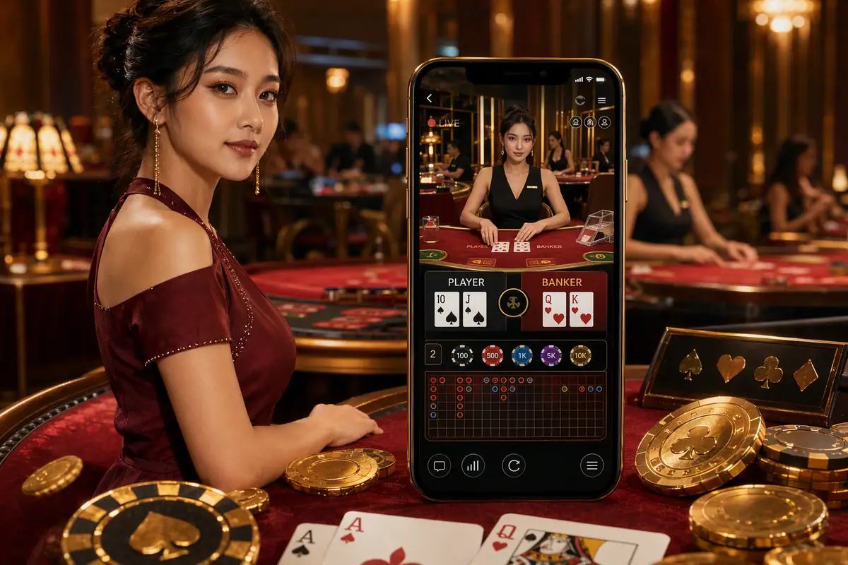 wbox6 Dragon Tiger meja permainan langsung